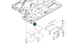Лист 20Y-54-61780 Komatsu