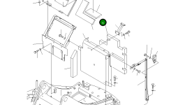 Лист 22U-54-12680 Komatsu