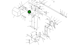 Кронштейн 234-43-37110 Komatsu