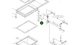 Кронштейн 6164-21-5721 Komatsu