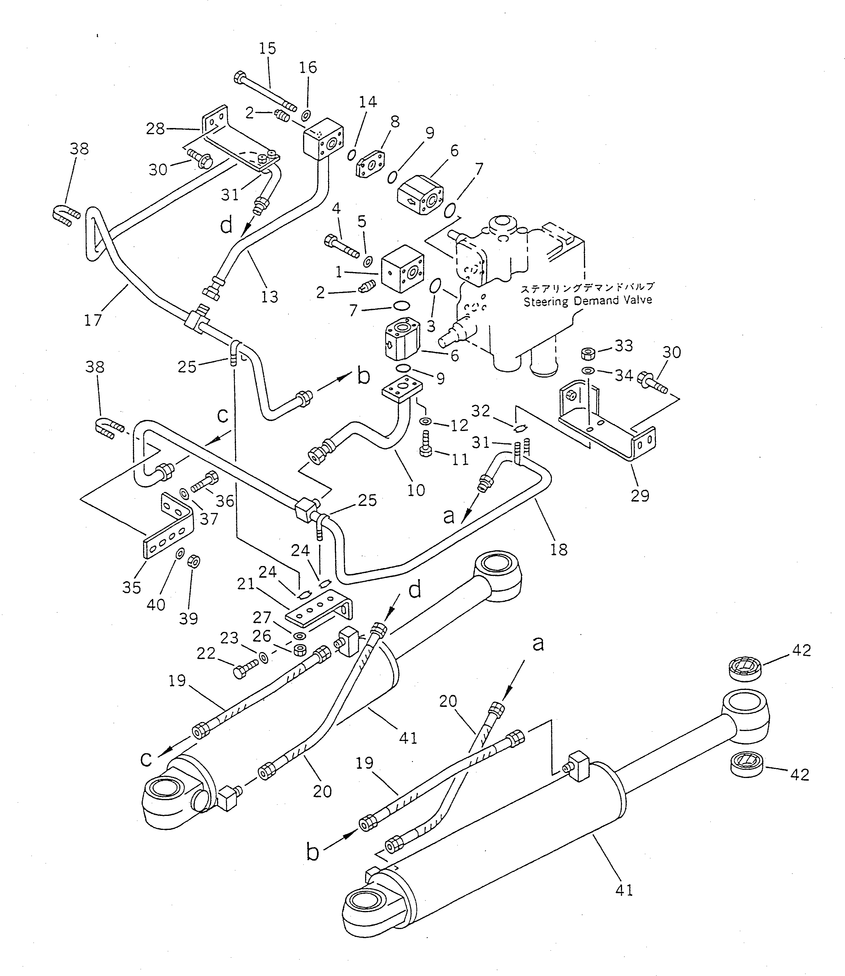 Трубка 41L-62-11120 Komatsu