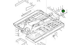 Лист 207-46-44510 Komatsu