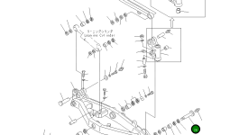 Палец 235-27-45110 Komatsu