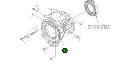 Корпус 134-15-71110 Komatsu