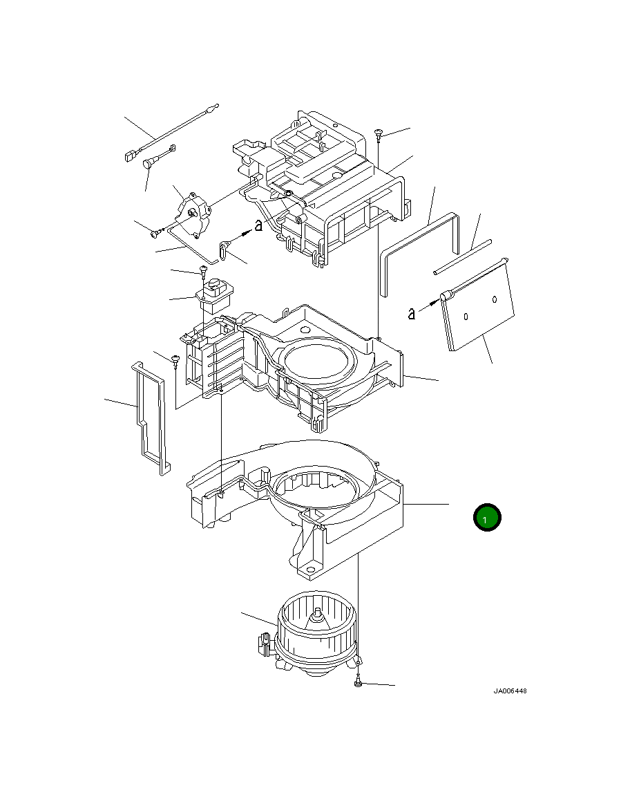 Корпус ND116242-7000 Komatsu