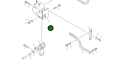 Кронштейн 235-809-4510 Komatsu