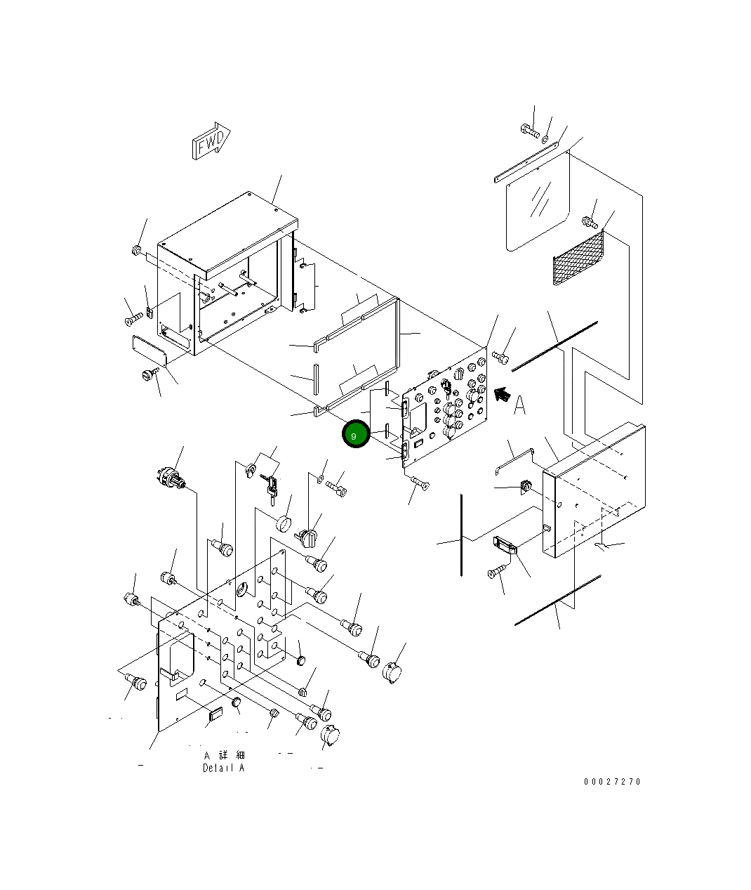 Набивка 8295-06-2170 Komatsu