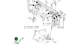 Палец 262-97-63740 Komatsu
