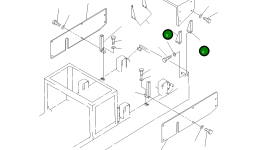 Кронштейн 263-54-32270 Komatsu