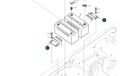 Кронштейн 2070661461 Komatsu