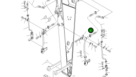 Кронштейн 206-970-7240NK Komatsu