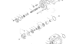 Клапанный блок 113429A Komatsu