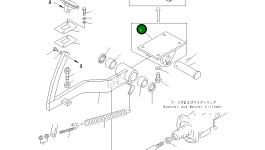 Кронштейн 23D-43-21120 Komatsu