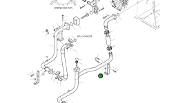 Кронштейн 195-01488 Komatsu