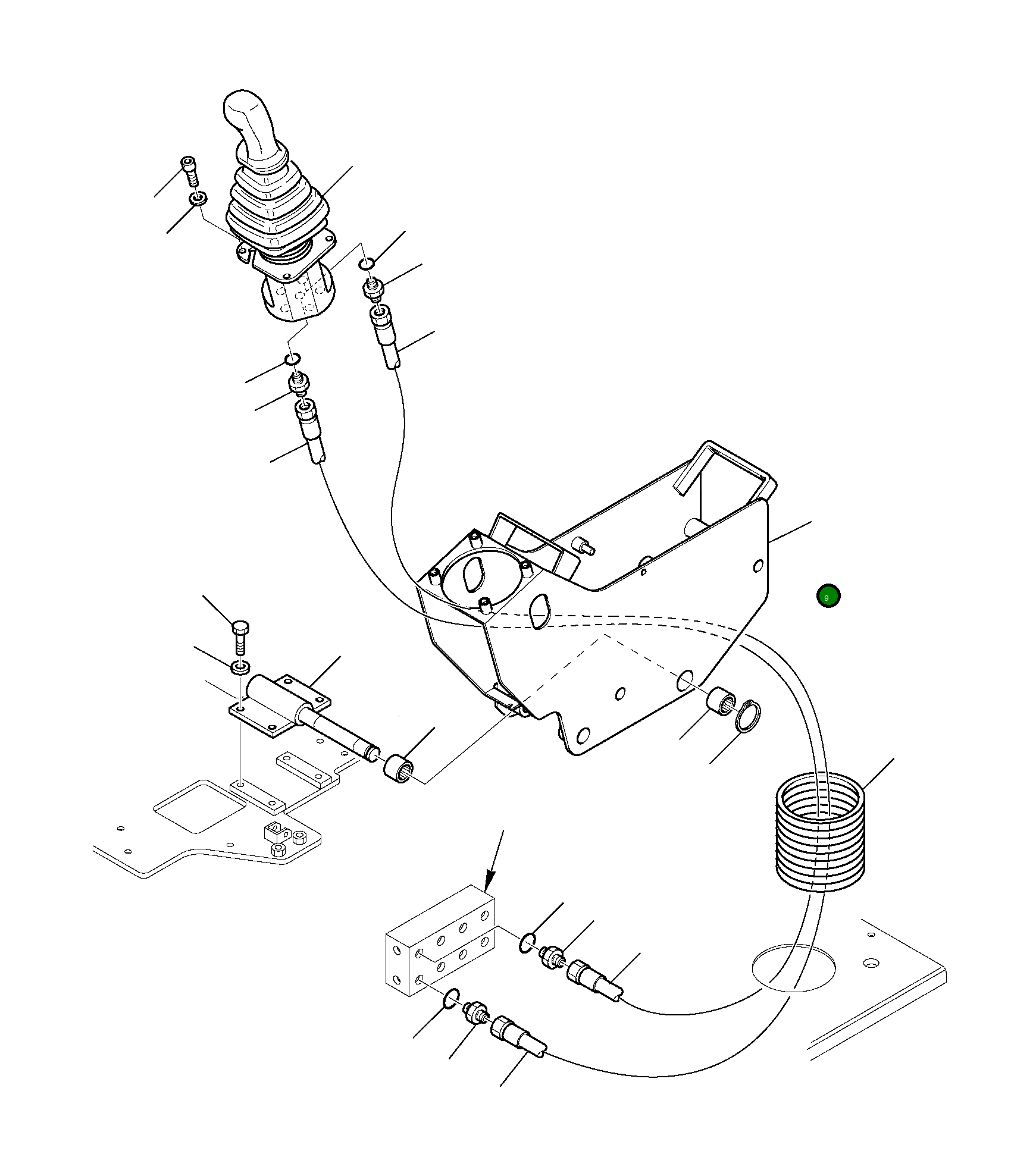 Опора 22E-60-12940 Komatsu