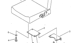 Опора 416-944-1241 Komatsu