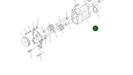 Корпус, в сборе 6240-51-1130 Komatsu