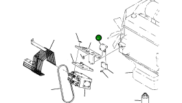 Кронштейн 208-979-5840 Komatsu