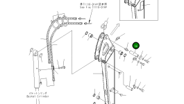 Палец 22L-70-21321 Komatsu