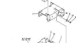 Основание двигателя 26993-21-400 Komatsu