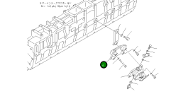 Кронштейн 6219-71-6390 Komatsu