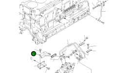 Кронштейн 6156-71-5850 Komatsu