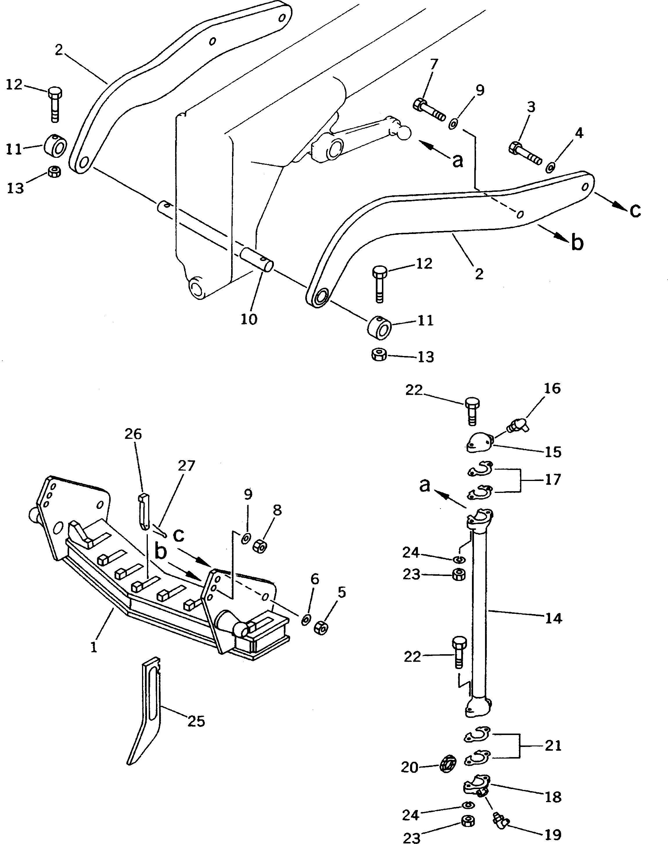 Корпус 23D-71-11150 Komatsu