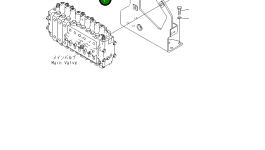 Кронштейн 8287-62-1442 Komatsu