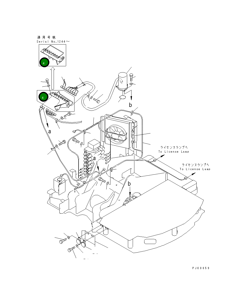 Кронштейн 21J-06-12251 Komatsu
