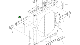 Лист 208-03-76940 Komatsu