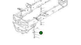 Палец 23B-46-31381 Komatsu