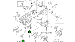 Кронштейн 19M-30-11640 Komatsu