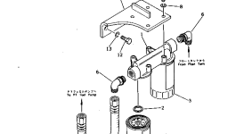 Кронштейн 6631-22-6540 Komatsu