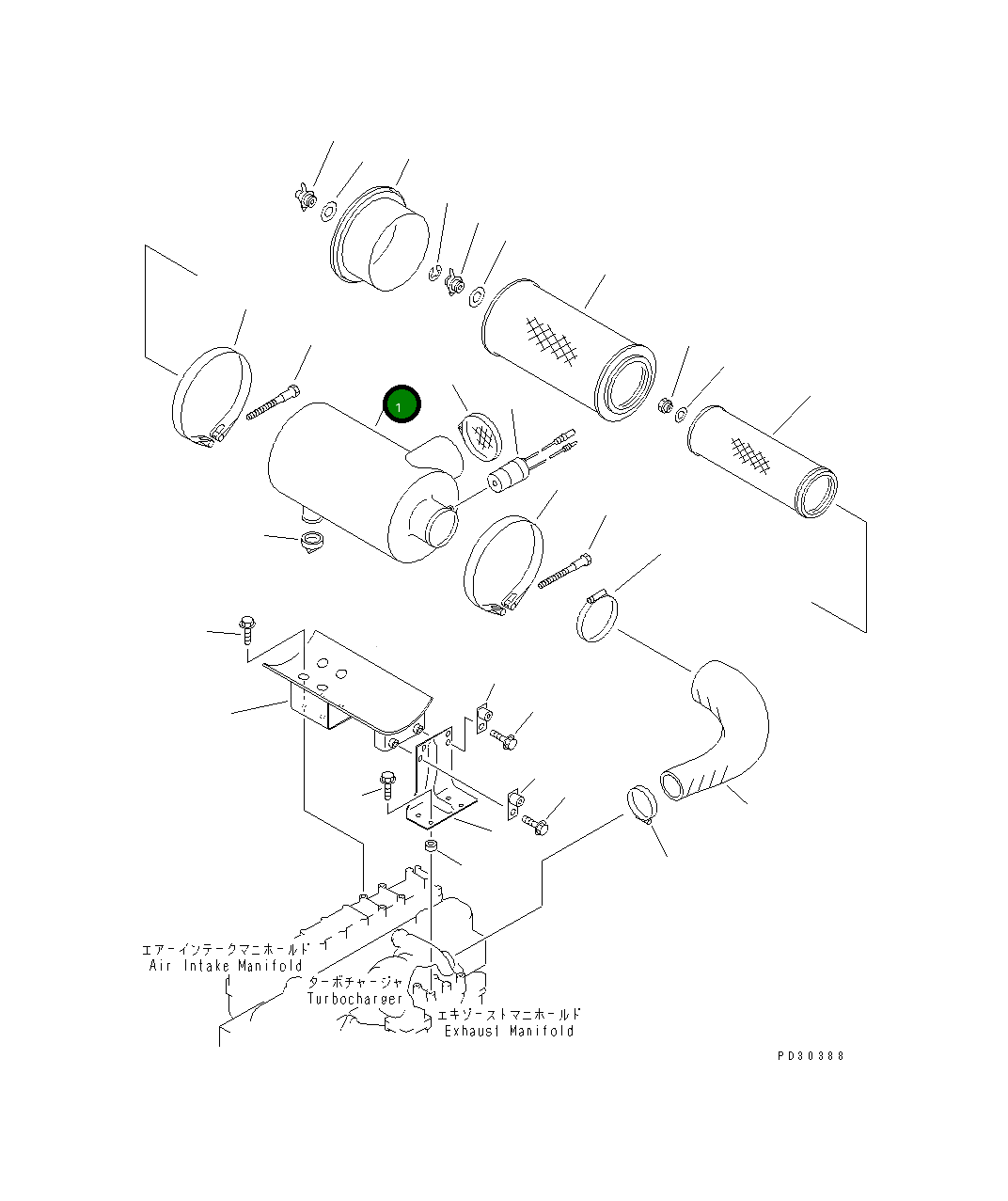 Корпус 6222-81-7511 Komatsu