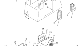 Тканевый элемент 566-54-43790 Komatsu