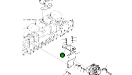 Кронштейн 6262-11-2340 Komatsu