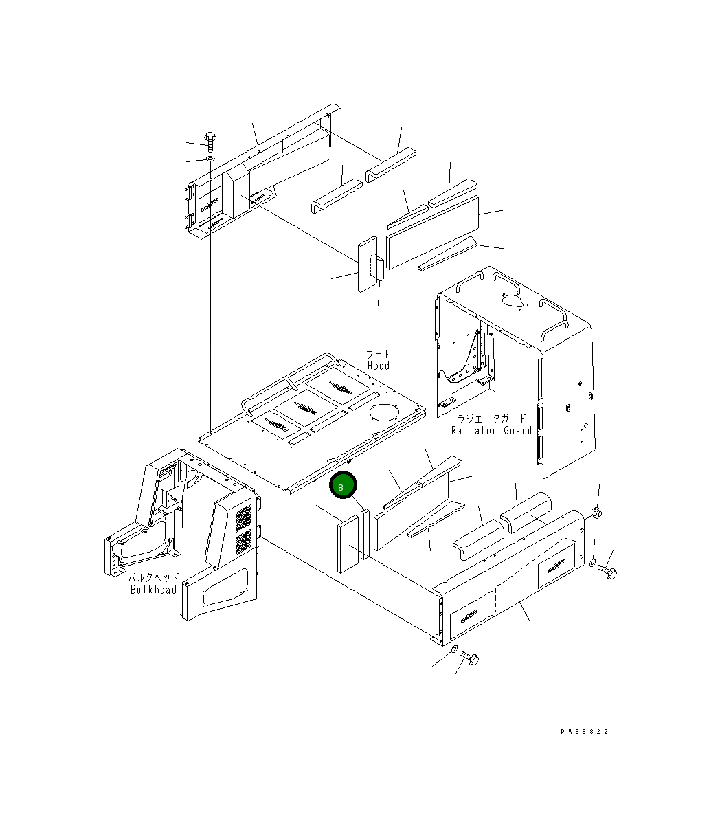 Лист 426-Z84-3571 Komatsu