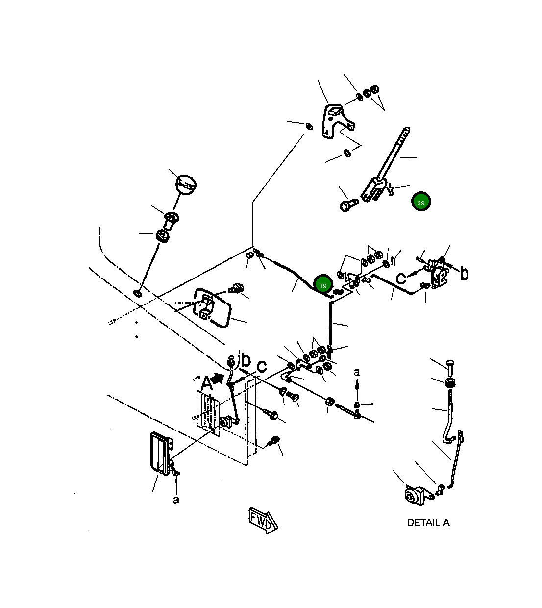 Палец 04042-10833 Komatsu