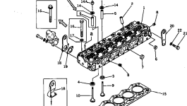 Направляющая клапана 6136-11-1330 Komatsu