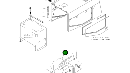 Капот 421-Z94-2113 Komatsu