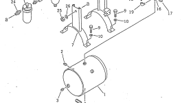 Кронштейн 20D-68-41340 Komatsu