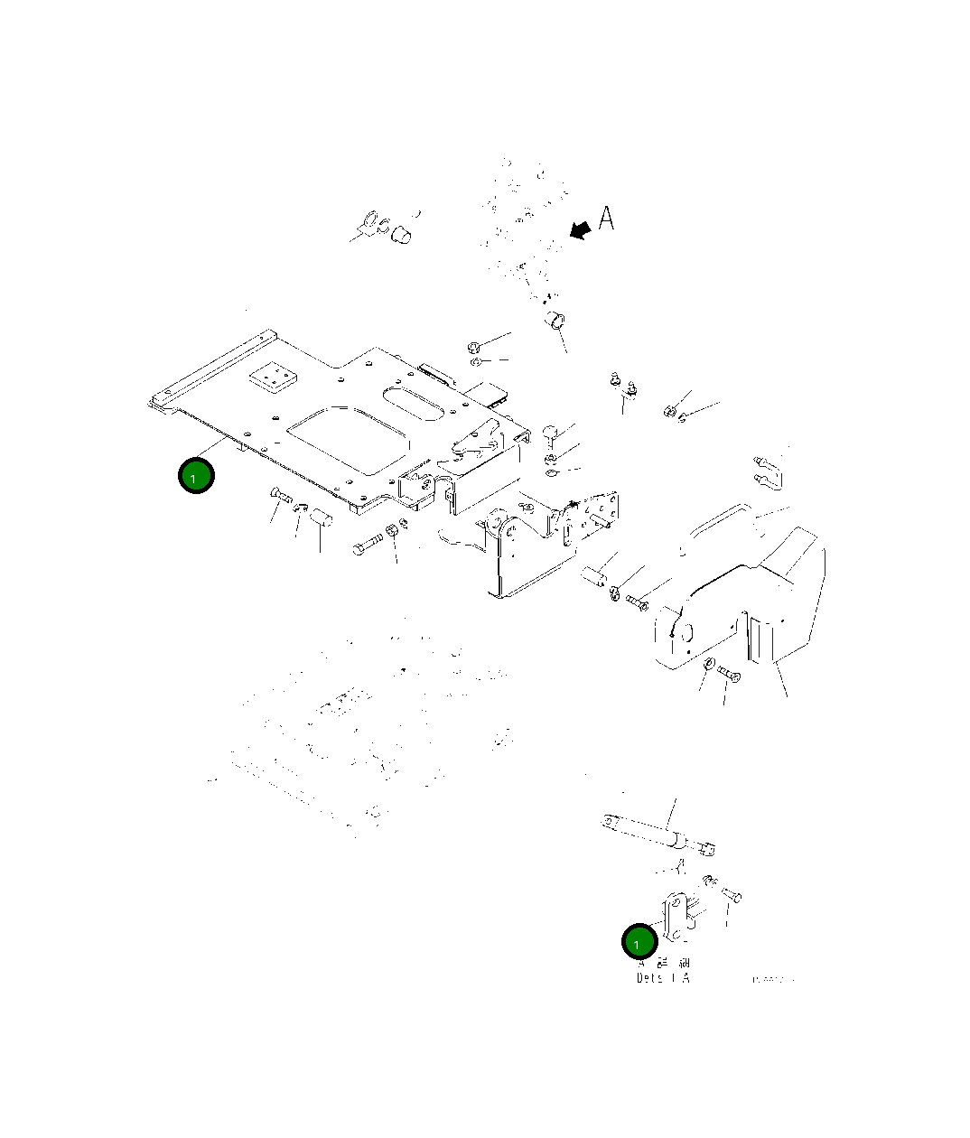 Кронштейн 425-S33-5711 Komatsu