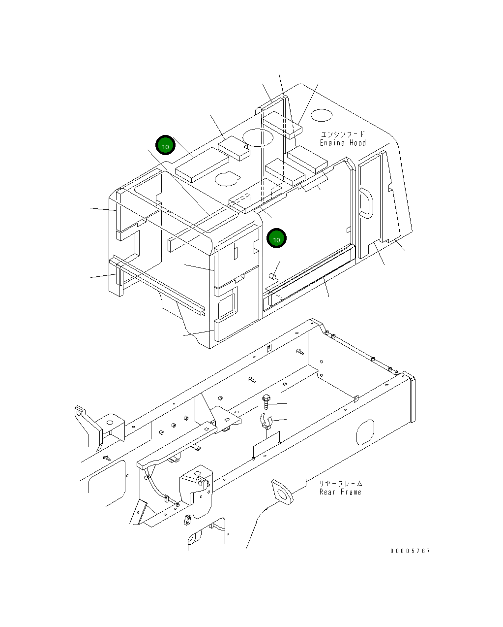 Лист 418-Z97-3821 Komatsu