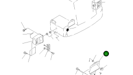 Кронштейн 419-06-27111 Komatsu