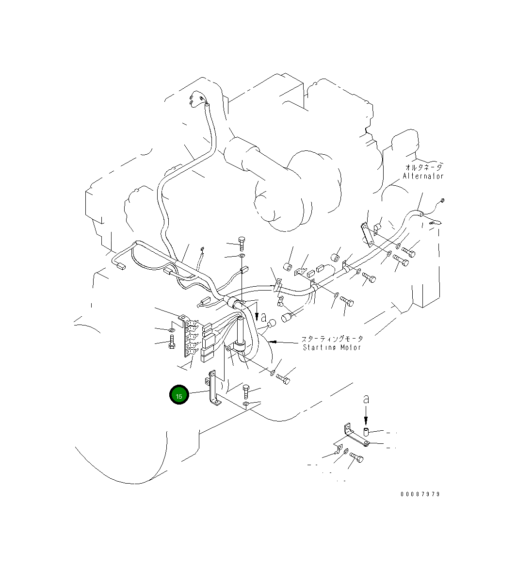 Кронштейн 235-06-45430 Komatsu