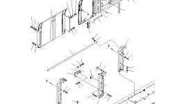 Кронштейн 208-54-41441 Komatsu