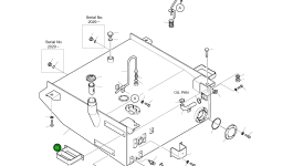 Кронштейн 195-01226 Komatsu