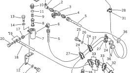 Кронштейн 569-04-31110 Komatsu