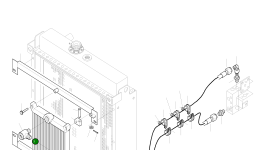 Масляный радиатор 42Y-62-H5010 Komatsu