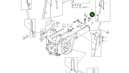 Кронштейн 419-968-2110 Komatsu